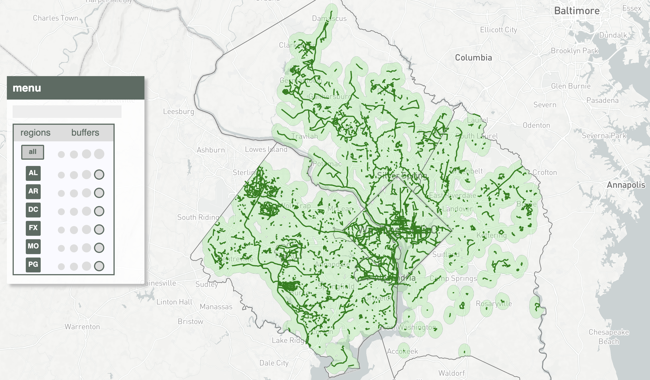 DCFemTech Hack for Good WABA Map